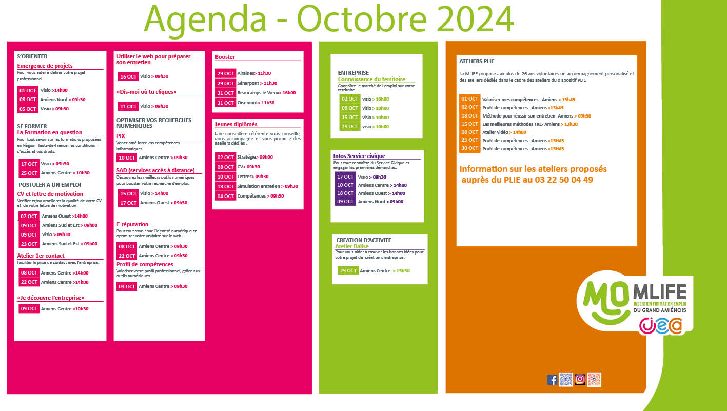 agenda octobre 24